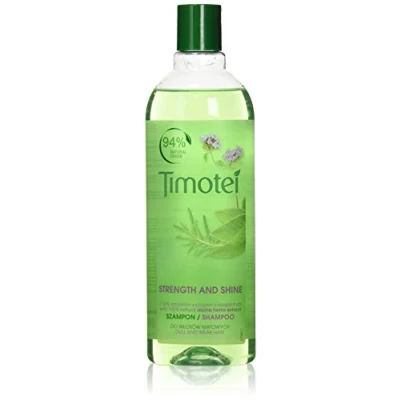 Image de Shampoing Force &amp; Brillance Timotei pour cheveux ternes et fragiles aux extraits d&#039;herbes alpines, 400 ml