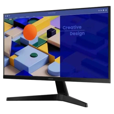 Image de Samsung Ecran PC Gaming S31C 24&quot; 75Hz 5ms, Dalle IPS, FHD (1920 x 1080), 1000:1, 250 cd/㎡, Eye Saver Mode, AMD FreeSync, HDMI, VGA
