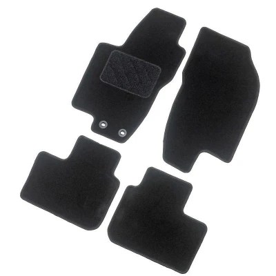 Image de AutoStyle Ensemble de tapis sol Textile avant et arrière 4 noir TM RE576 RENAULT: Captur II