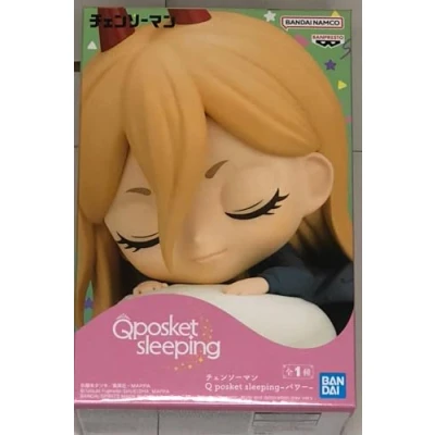 Image de Banpresto BP88663P Figurine Q Posket Sleeping Power Chainsaw Man, 7 cm, Multicolore