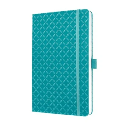 Image de SIGEL JN103 Carnet de notes, 13,5 x 20,3 cm, ligné, couverture rigide, turquoise, Jolie