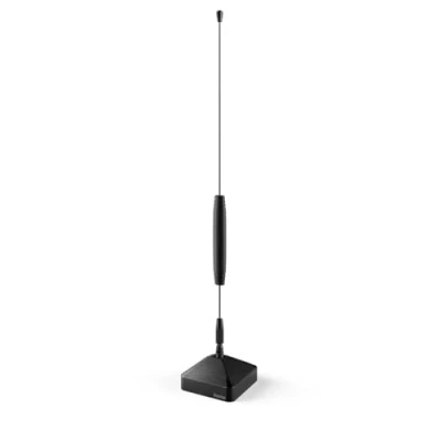 Image de Hama antenne d&#039;intérieur « Basic » Passive (réception DVBT, DVBT2, Dab+, Dab, FM, pour téléviseur et Radio, réception à 360, orientable 180 ), Noire