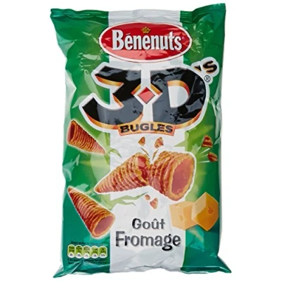 Image de Lay&#039;s 3D&#039;S Bugles Goût Fromage, 85g