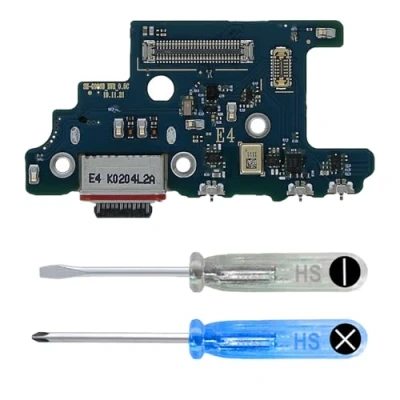 Image de MMOBIEL Connecteur de Charge Compatible avec Samsung Galaxy S20+ / 5G Dock Connector USB C Jack Audio/Microphone/Antenne Remplacement Incl. Tournevis