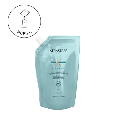 Image de Kérastase Shampoing Resistance Bain Force Architecte Refill Shampoo 500 ml Pour cheveux abimés