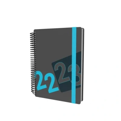 Image de Collins Delta FP51M.60 2223 Agenda scolaire 1 jour par page 2022 23 Bleu Format A5