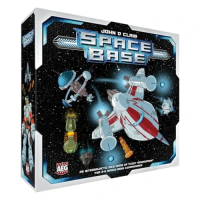 Image de Alderac Entertainment, Space Base, Jeu de Dés Simple et Rapide, Plateau pour Toute la Famille en Anglais, 2 à 5 Joueurs Avec Âge 14+, Stratégique Science Fiction