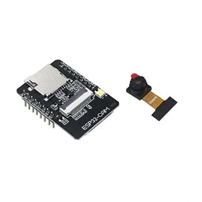 Image de Hefddehy ESP32 CAM Carte de Développement + Module Caméra OV2640 Kit 520Ko 4MB PSRAM 32Mbit WIFI Bluetooth Ultra Low Powers IoT 5V