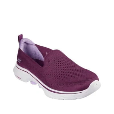 Image de Skechers Performance GO WALK 7 Chaussures de course, Femme, Taille: 42, Plum Textile