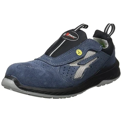 Image de Upower Mixte Mistral S1P SRC ESD Chaussure de Protection Incendie et sécurité, Red, 44 EU