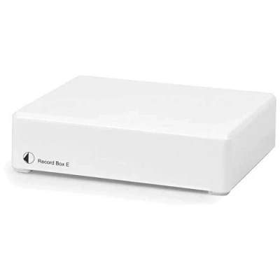 Image de Pro Ject Record Box E Preamplifier MM USB Noir Haute qualité sonore Solution Hi FI abordable Blanc