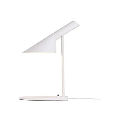 Image de BarcelonaLED Lampe de Bureau Design moderne Métal nordique E27 LED Blanc pour Lecture Étudier Table Nuit Salon Chambre Étude