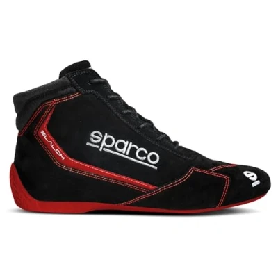 Image de Sparco Mixte Bottines Slalom 2022 Taille 41 Noir/Rouge Chaussure Bateau, Standard