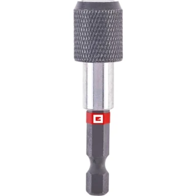 Image de Porte embout à changement rapide Einhell d&#039;origine avec tige 1/4&quot; E 6.3, 60 mm, (chrome vanadium, manchon en aluminium, aimant permanent)