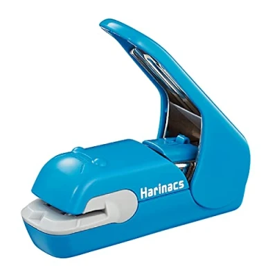 Image de Kokuyo SLN MPH105G Agrafeuse sans aiguille et trou, bleu