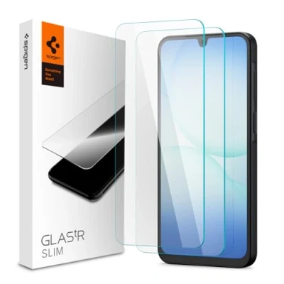Image de Pack Spigen Glas.TR Slim 2 Verre Trempé avec Filtre de Confidentialité pour Samsung Galaxy A16 4G/5G / A26 5G (2 pcs)