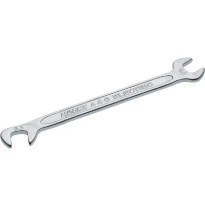 Image de HAZET 440 5.5 Clé à fourche double 78 Acier chrome vanadium chromé