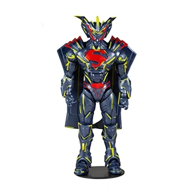 Image de McFarlane DC Multiverse Figurine de Collection Superman Energized Unchained Armor (étiquette dorée) 17,8 cm