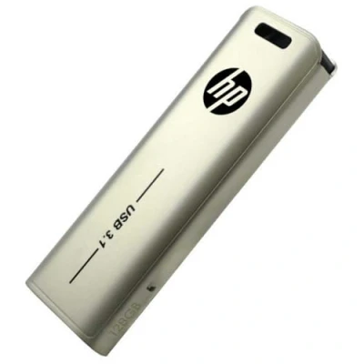 Image de HP clé USB 3.1 x796w 128 Go, Design Push and Pull, Finition métallique