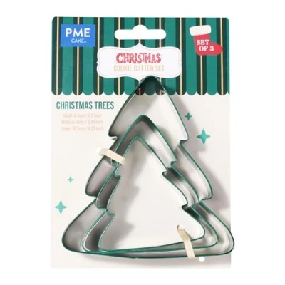 Image de PME Noël Emporte pièces Sapins de (3 pièces)