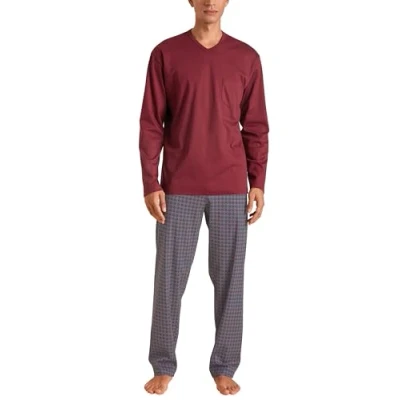 Image de Calida Relax Streamline Ensemble de Pijama, Mars Red, 52 Homme