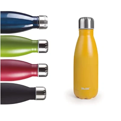 Image de Ibili Bouteille Isotherme Mango (Mangue), 350 ml, Acier Inoxydable 18/10, Double Paroi, Réutilisable