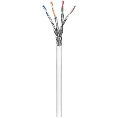 Image de goobay CAT 6 Câble Réseau, S/FTP (PiMF), Blanc, 305 m Longueur 94224