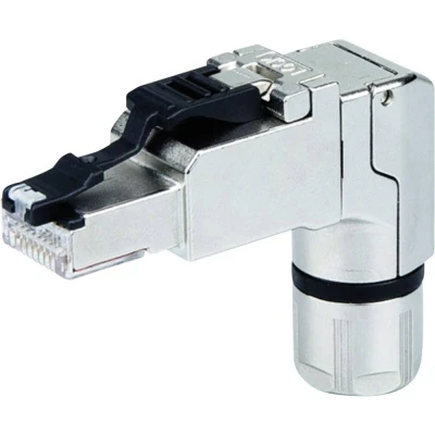 Image de Telegaertner J00026A4004 MFP8 4x90 T568A Fiche RJ45 coudée
