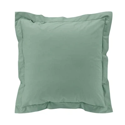 Image de douceur d&#039;intérieur, Taie d&#039;Oreiller (63 x 63 cm) Percaline Tilleul, Percale de Coton
