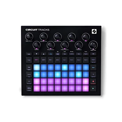 Image de Novation Circuit Tracks : Groovebox Et séquenceur Avec Pistes De synthé, MIDI Rythmiques Pour La Musique électronique