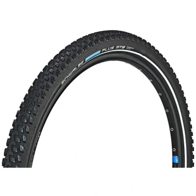 Image de Pneu rigide avec réfléchissant Schwalbe Marathon Plus MTB S Guard HS485 Twinskin Perform. Dual 54 559