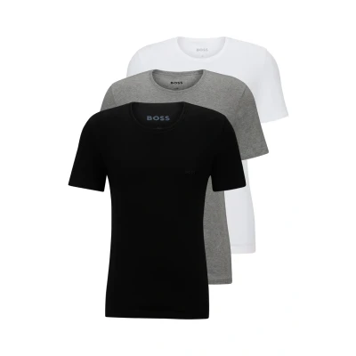 Image de BOSS Classic 3 PACK Caraco, Homme, Taille: Small, Black