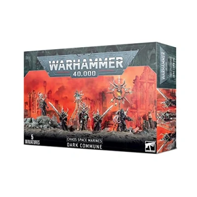Image de Games Workshop Warhammer 40,000 Chaos Space Marines : Dark Commune