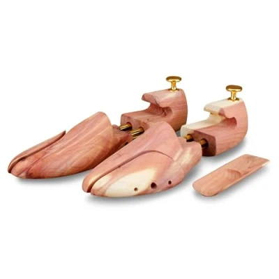 Image de Langer &amp; Messmer, embauchoirs en Bois de cèdre (pour homme et femme), chausse pied compris, pointures double taille 34 à 50, l&#039;original, Cèdre, 38/39 EU