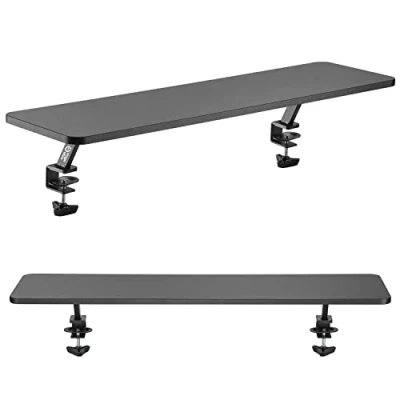Image de ERGO OFFICE ER 409 Support d&#039;écran 13&quot; 32&quot; jusqu&#039;à max. 20kg plateau de table étagère 100x26cm
