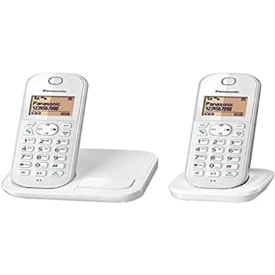 Image de Panasonic KX TGC412 Téléphone sans Fil Dect Blanc [Version Française]