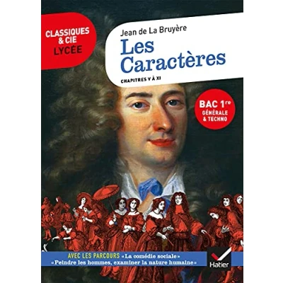 Image de les Caractères, livres 5 à 11 (Bac 2023, 1re générale &amp; techno): suivi des parcours « La comédie sociale » et Peindre ... Livre d’occasion
