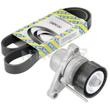 Image de SNR KA859.26 Jeu de courroies trapézoïdales à nervures PEUGEOT: 307 3/5 portes, 1007 3 207 CITROËN: C2 C3 I portes