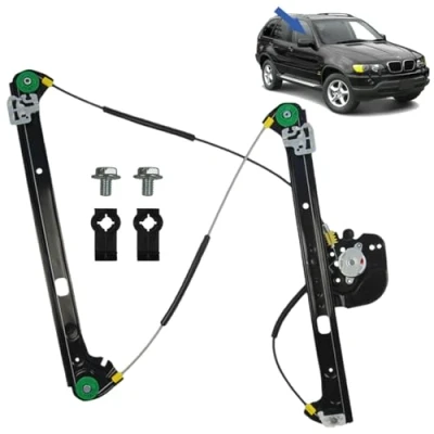 Image de STARKIT PERFORMANCE Leve vitre compatible pour BMW X5 E53 (2000 2006) avant droit (passager)