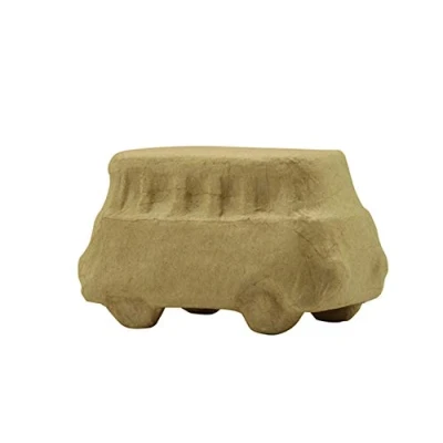 Image de Décopatch SA209C Un support en papier brun mâché 16x8x9 cm, Bus