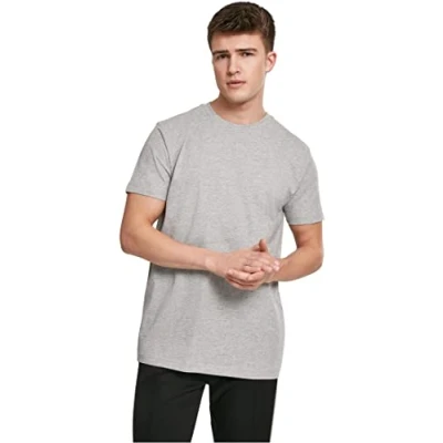 Image de Urban Classics Basic TEE Tshirt basique, Homme, Taille: 4XL, Grey