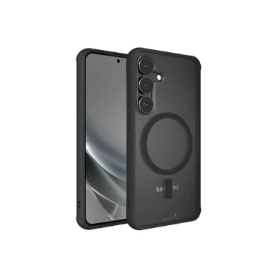 Image de Mous Coque transparente compatible avec MagSafe pour Samsung Galaxy S25 Plus Clarté 3.0 Résistante aux rayures Design fin et transparent de protection antichoc