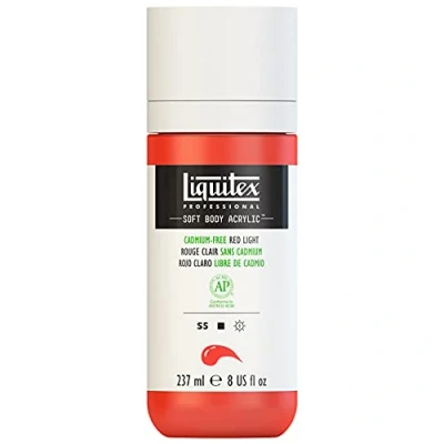 Image de Liquitex Professional Acrylique Soft Body 237ml Cadmium Free Red Light