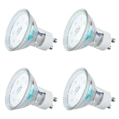 Image de SEBSON Ampoule LED GU10 3,5W équivalent 35W Lot de 4 300lm Blanc Chaud 2900K Non Dimmable 110 Larges Faisceaux Spot 230V