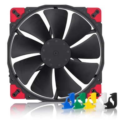 Image de Noctua NF A20 PWM CH.BK.S système de refroidissement d&#039;ordinateur Boitier PC Ventilateur 20 cm Noir Neuf