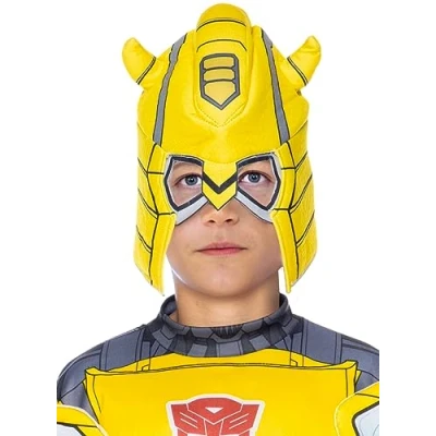 Image de Funidelia Masque Bumblebee Transformers pour garçon Transformers, Autobots, Films et Cinéma, Decepticons Accesoires enfant, accessoire déguisement Jaune