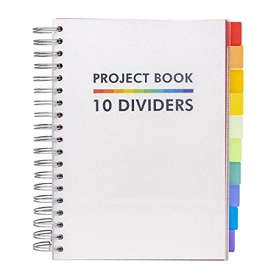 Image de Pukka Pad B5 White Project Book with 10 Dividers