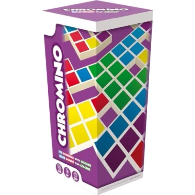 Image de Zygomatic Chromino Smallbox Jeu de société à partir 6 Ans 1 8 Joueurs 30 Minutes par Partie Espagnol et Anglais