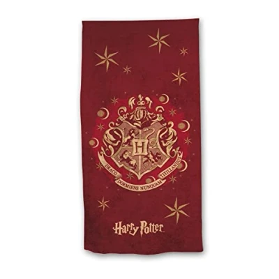 Image de Drap de bain harry potter en coton, serviette plage