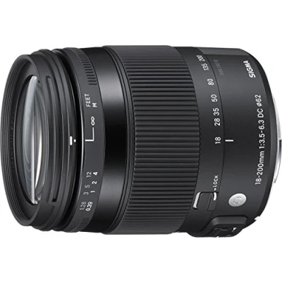 Image de Sigma Objectif Macro 18 200 mm F 3,5 6,3 DC OS HSM Contemporary Monture Sony